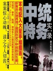 中统特务实录